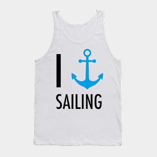 I heart Sailing Tank Top